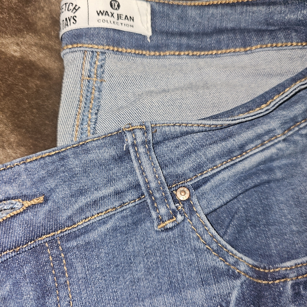 Wax Jean Women's Light Blue High Rise Jeans